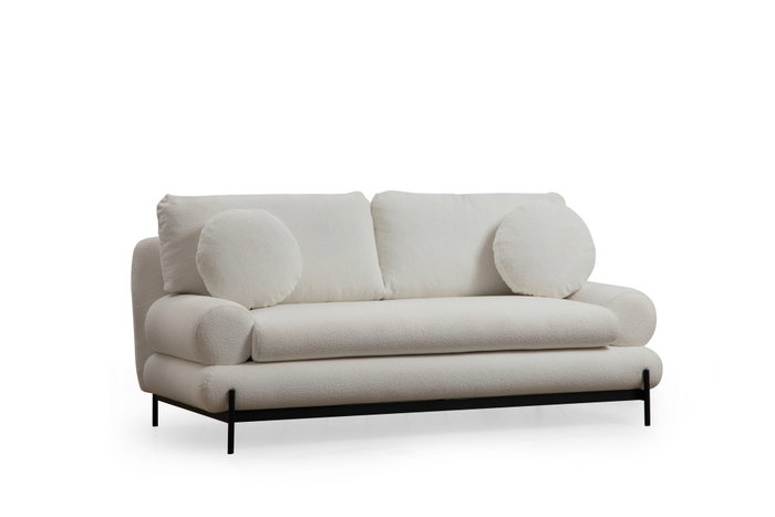 Atelier Del Sofa Sofá Livorno 2 Plazas Blanco 188x92x85 cm